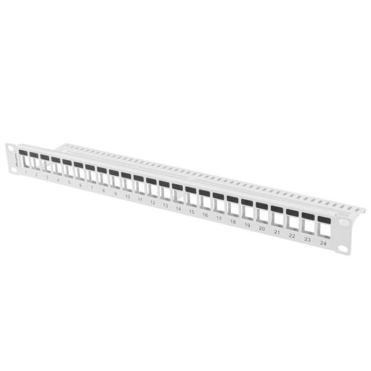 Patch panel configurável para keystone 19