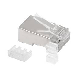 Opakowanie 100 szt. Złącze RJ45 kat.6 FTP 8P8C OD1.2 Lanberg PLS-6100