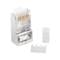 Opakowanie 100 szt. Złącze RJ45 kat.6 FTP 8P8C OD1.2 Lanberg PLS-6100