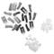 Lot de 20 connecteurs RJ45 cat.6 FTP de 8P8C OD1.2 de Lanberg PLS-6120