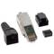 Lanberg RJ45 CAT.6 FTP 8P8C connector zonder gereedschap zilver PLS-6000TL
