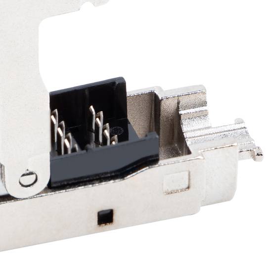 Lanberg PL2S6-6000TL 8P8C werkzeugloser Adapter für 2 RJ45 Cat 6 FTP-Anschlüsse