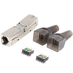 8P8C Lanberg PL2SA-6000TL RJ45 cat 6 FTP tool-less connector