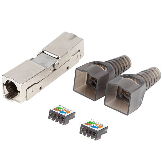 Conector sin herramienta RJ45 cat 6 FTP de 8P8C Lanberg PL2SA-6000TL