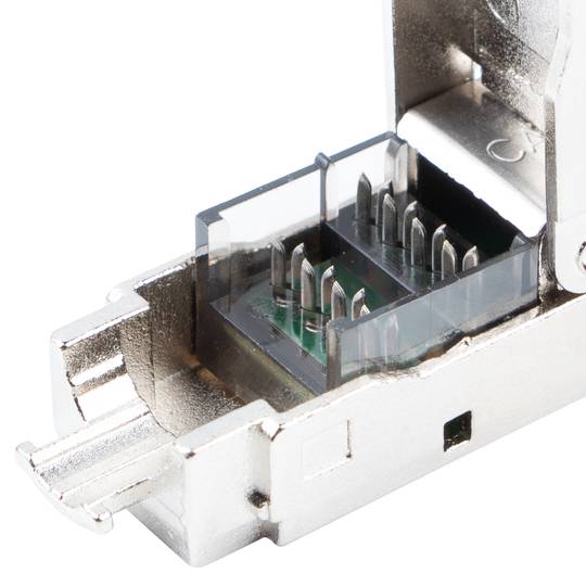 Conector sin herramienta RJ45 cat 6 FTP de 8P8C Lanberg PL2SA-6000TL