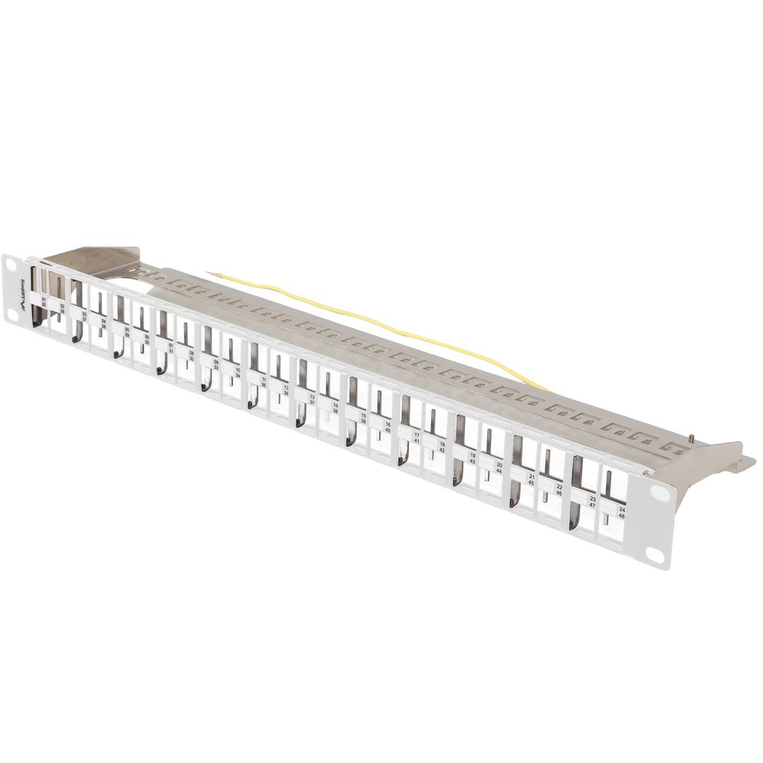 Patch panel konfigurowalny do keystone 19