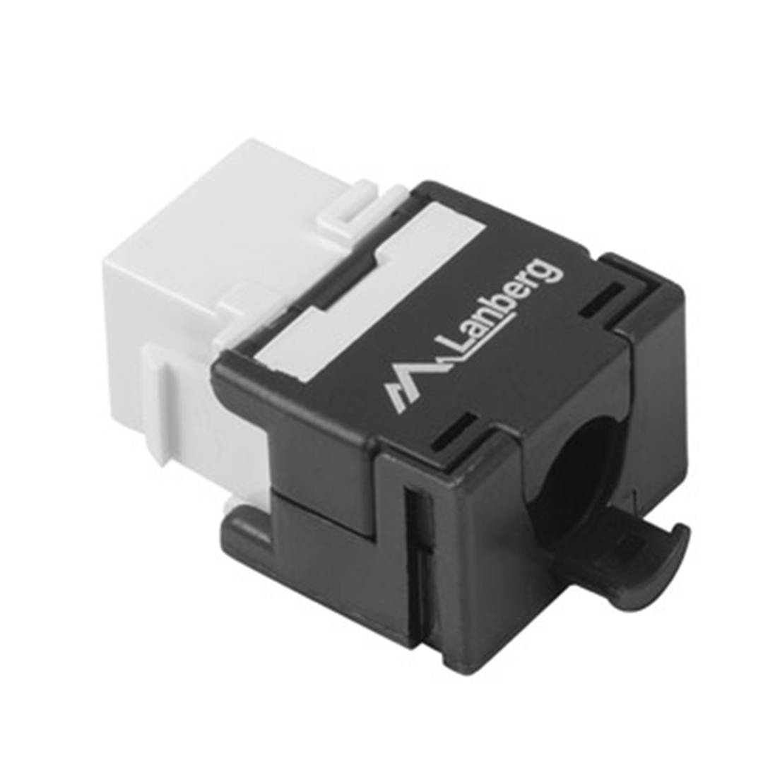 Lanberg RJ45 Keystone Cat.5E UTP Female 180 Degree