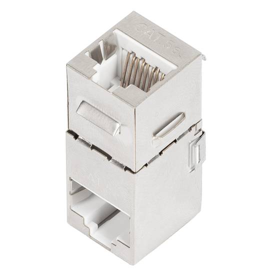 Lanberg KSF5-3090 RJ45 na RJ45 Cat.5E FTP keystone jack kolor srebrny