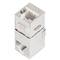 Lanberg KSF5-3090 RJ45 na RJ45 Cat.5E FTP keystone jack kolor srebrny
