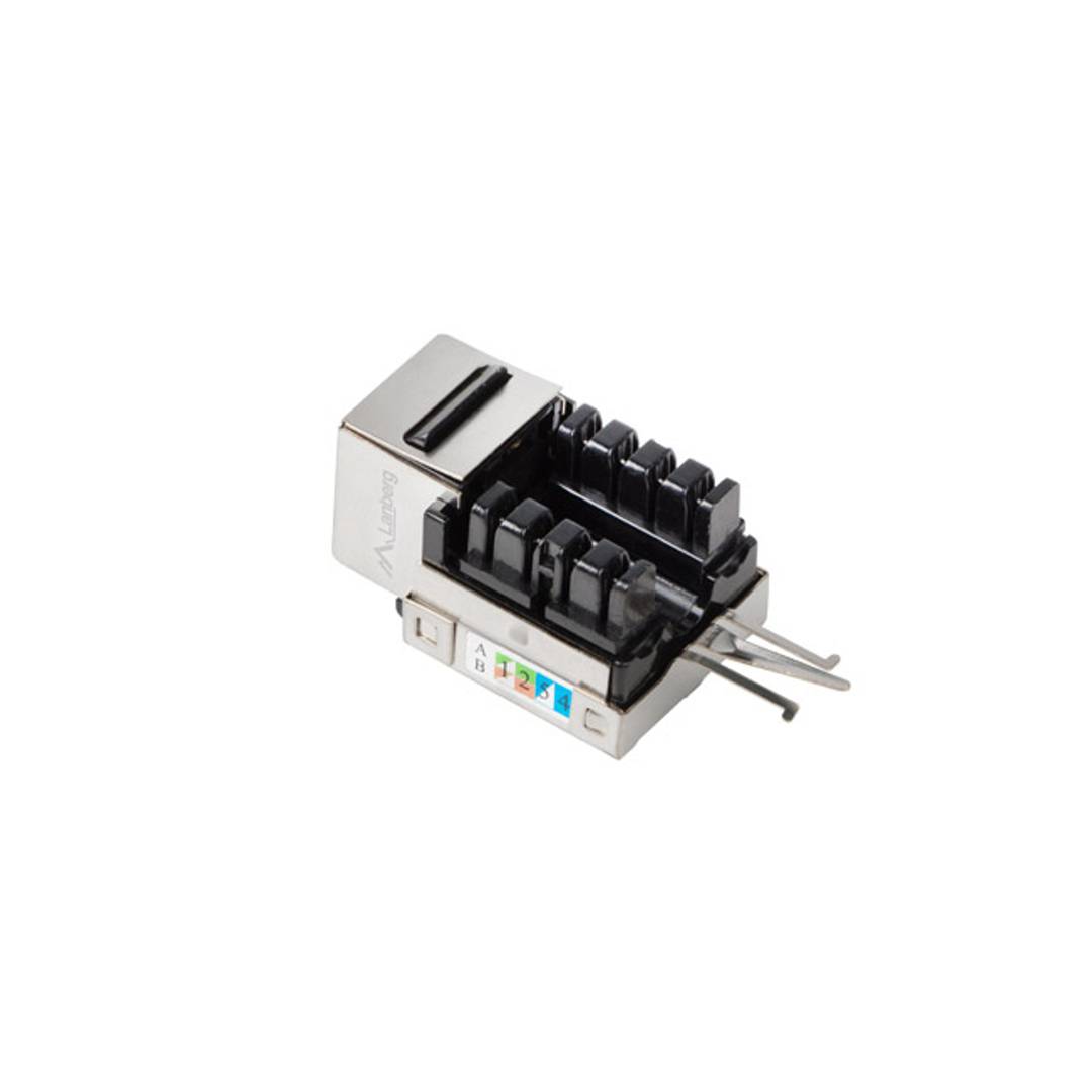 Lanberg KSF6-1090 90° FTP Cat 6 LSA RJ45 Keystone-Modul