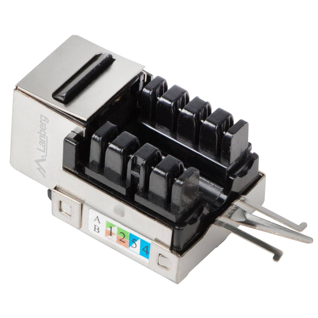 Módulo Keystone RJ45 LSA Cat 5E FTP de 90° de Lanberg KSF5-1090
