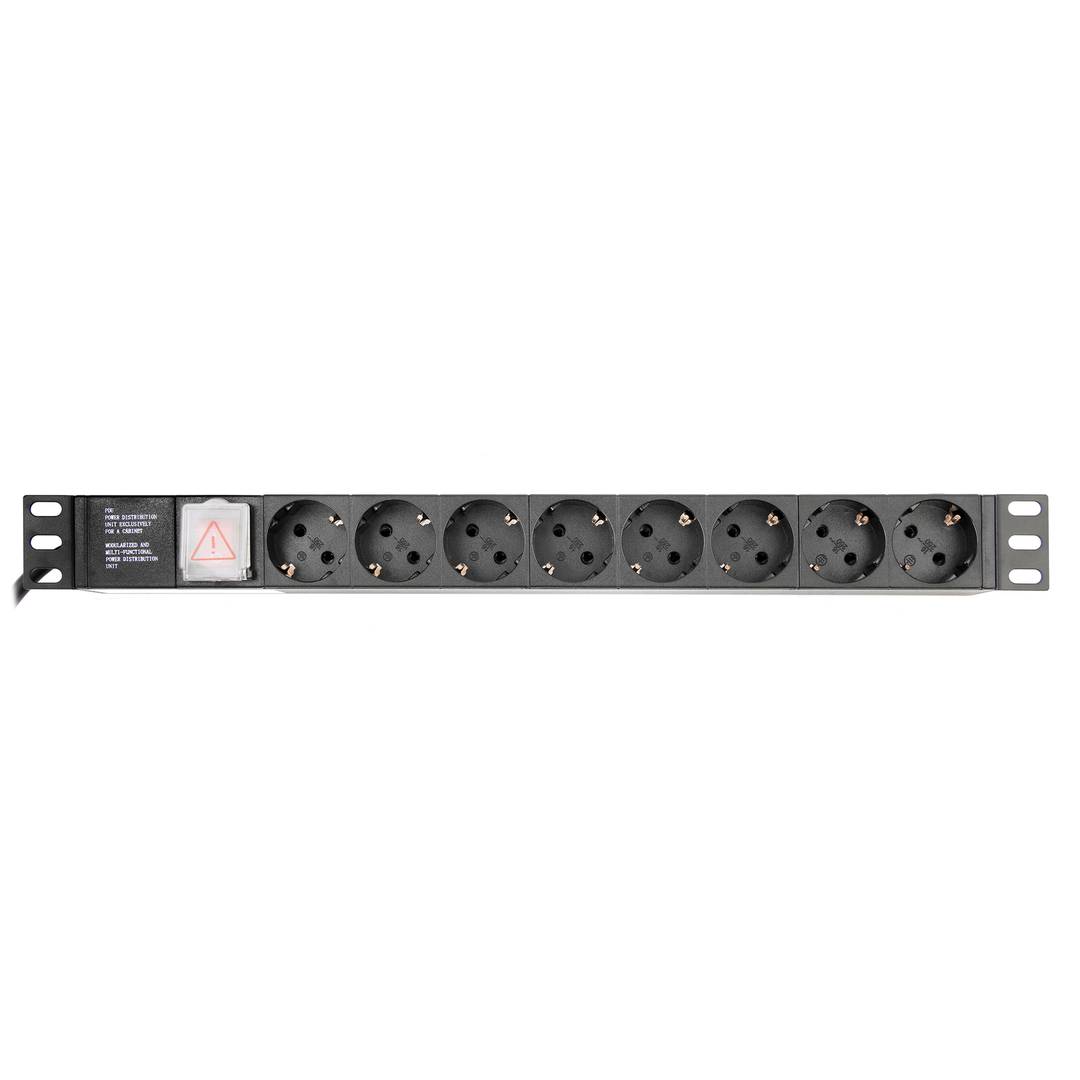 Multiprise 8 prises pour rack 19