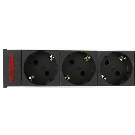 Multipresa per rack 19'' di 12 prese con interruttore RackMatic