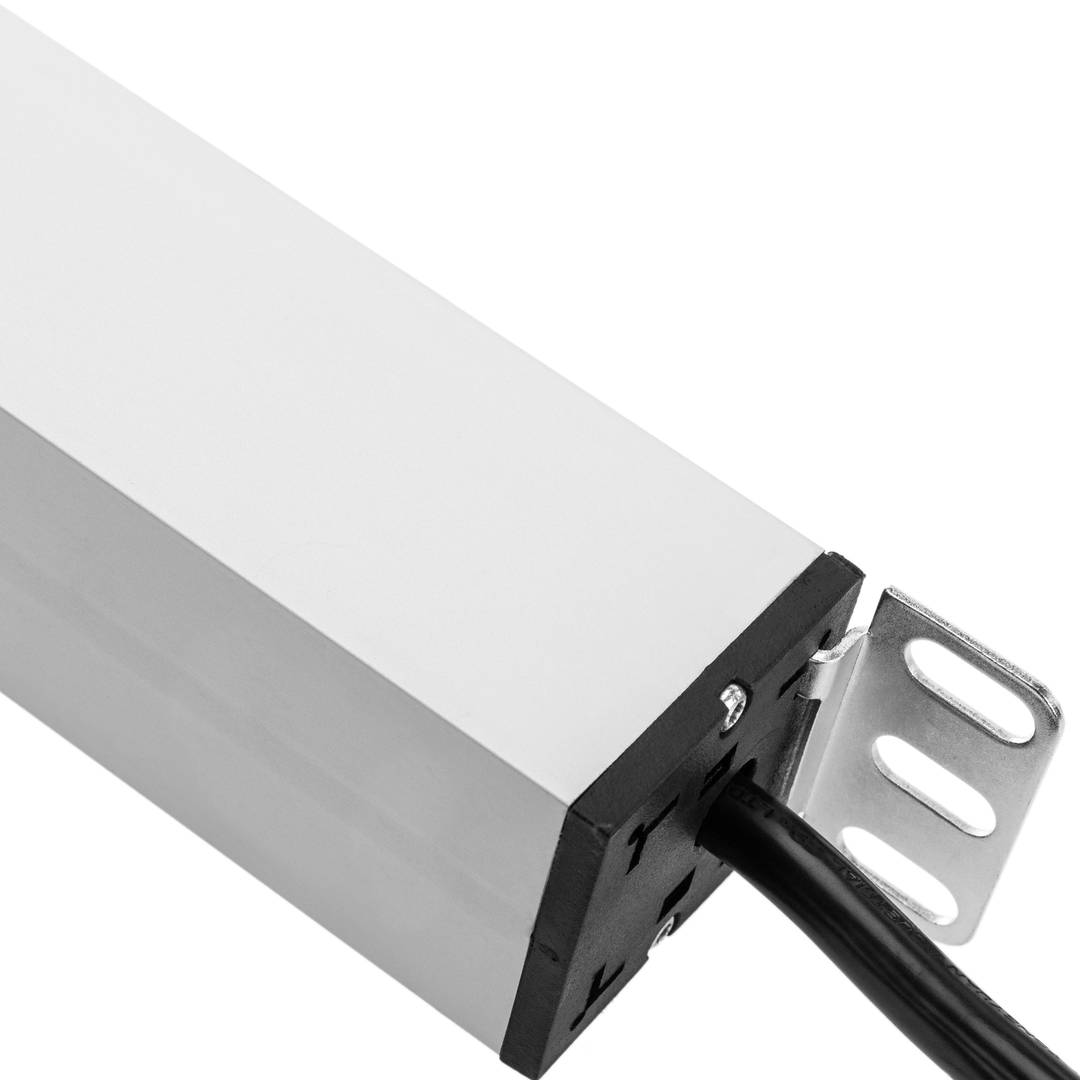 PDU strip 18 way with switch and 2 electrical wires for server rack 19'' by RackMatic