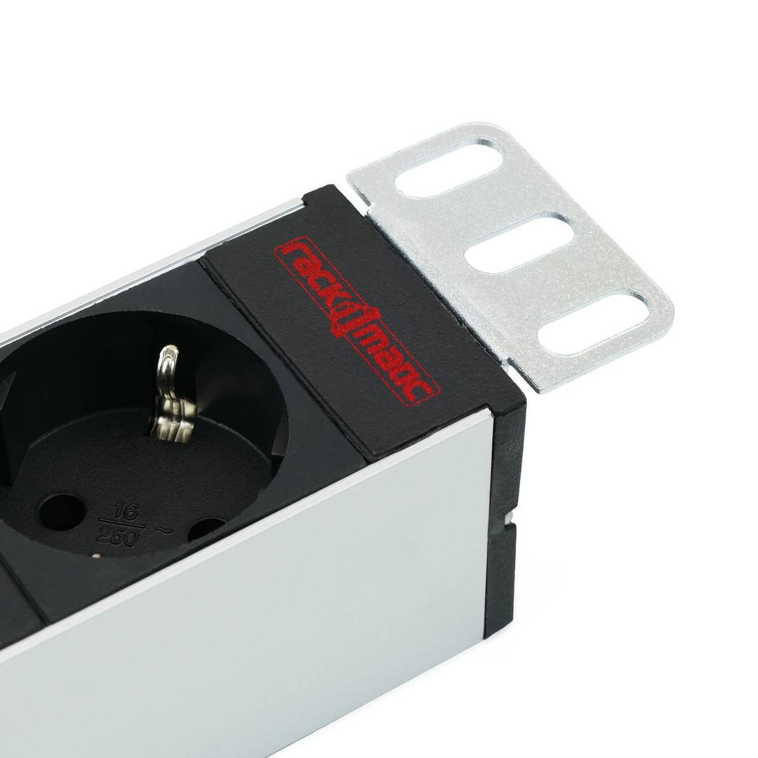 Bloco para rack 19'' de 12 tomadas com protecção RackMatic