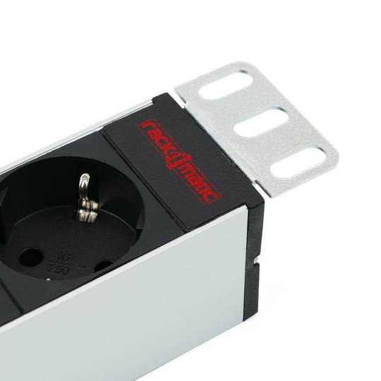 Bloco para rack 19'' de 12 tomadas com protecção RackMatic