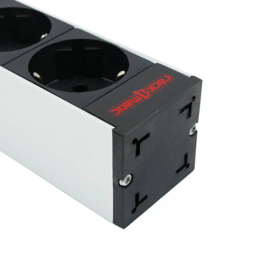 Bloco para rack 19'' de 12 tomadas com protecção RackMatic