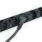 Bloco para rack 19'' de 12 tomadas com protecção RackMatic