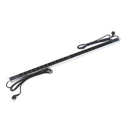 Multiprise 24 prises avec 2 câbles pour rack 19" avec parafoudre RackMatic