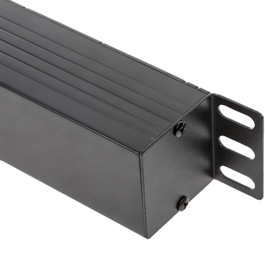 Regleta de enchufes PVC rack 19