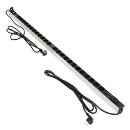 Multiprise 24 prises pour rack 19'' avec interrupteur et parafoudre RackMatic
