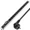 PDU strip 12 way for server rack 19'' with circuit breaker by RackMatic
