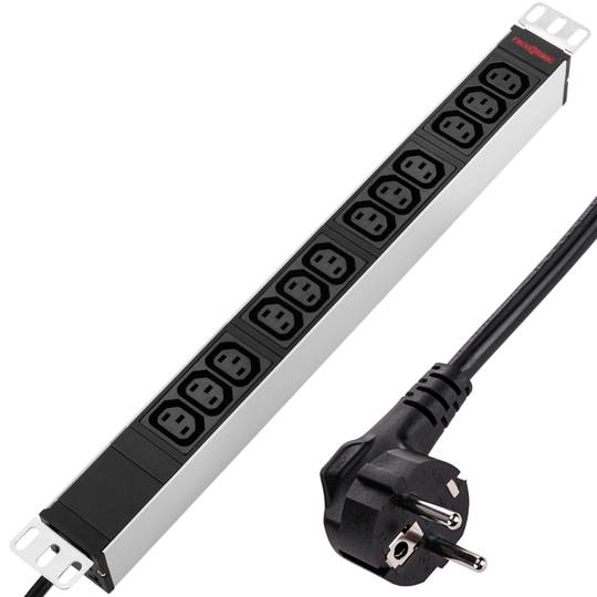Multipresa per rack 19'' di 12 prese C13 RackMatic