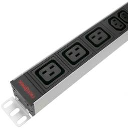 Multipresa per rack 19'' di 6 prese C13 e 3 prese C19 RackMatic