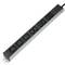 PDU strip 6 C13 and 3 C19 way for server rack 19'' by RackMatic
