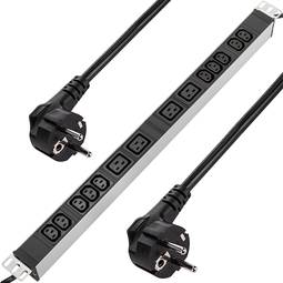 Regleta para rack 19 RackMatic de 10 C13 y 4 C19
