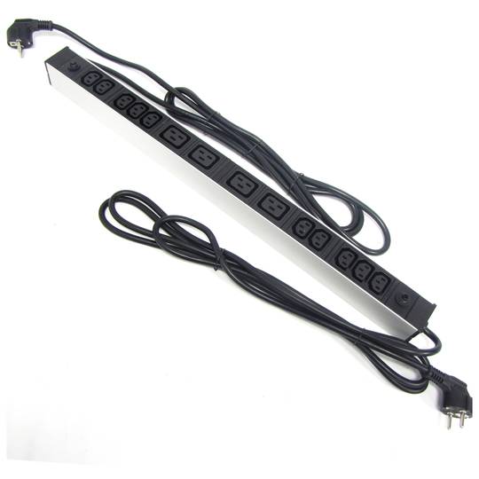 Regleta de enchufes rack 19