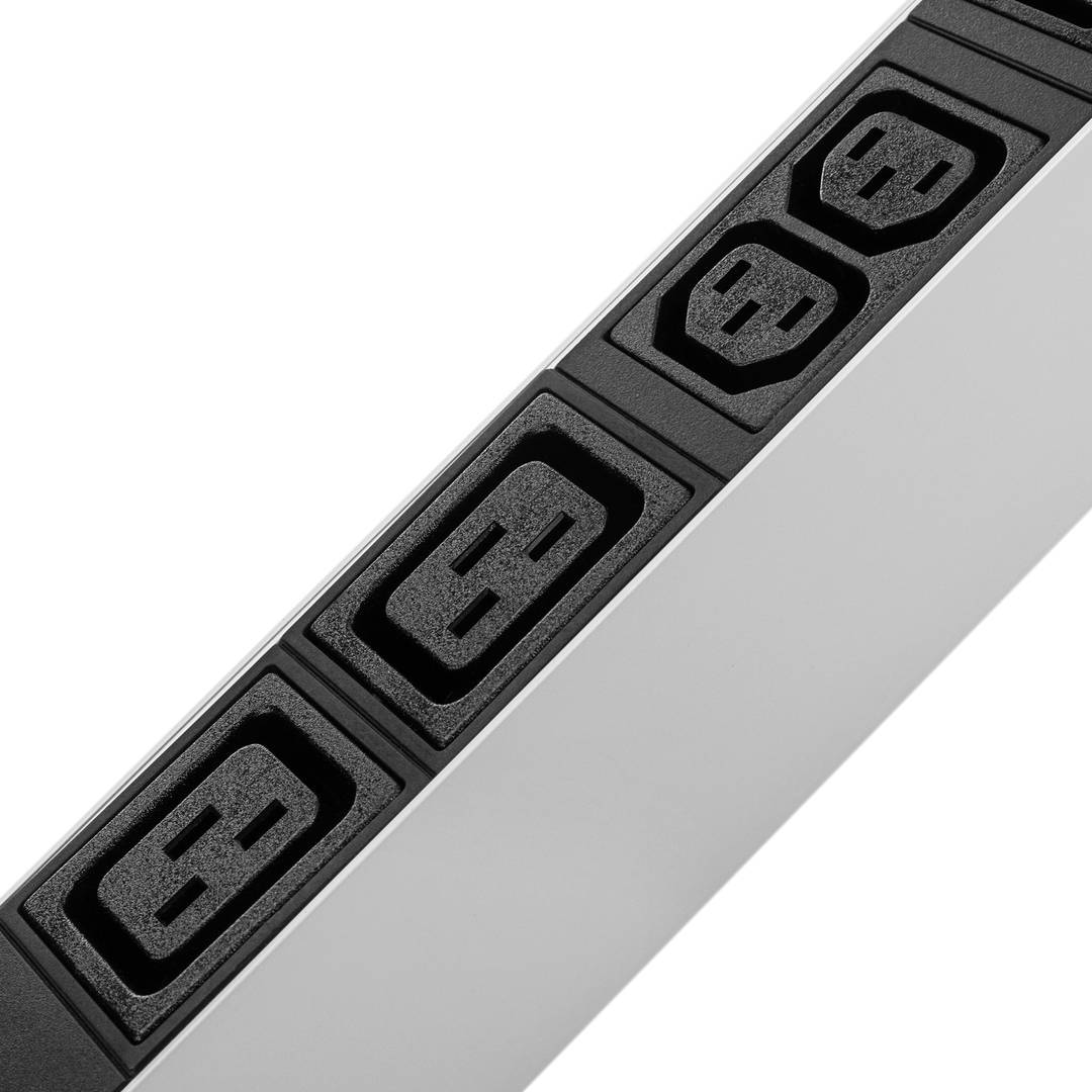 Regleta d'endolls rack 19'' amb 10 C13 i 5 C19 amb interruptor de RackMatic