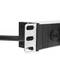Regleta d'endolls rack 19'' de 24 C13 amb interruptor i 2 cables de RackMatic
