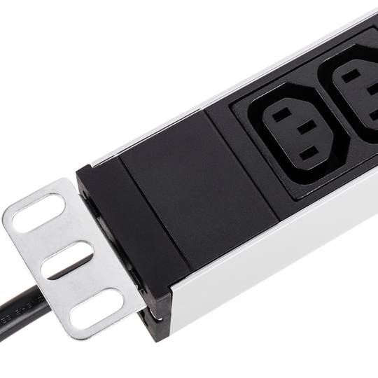 Steckdosenleiste für 10'' rack 4 C13 fach von RackMatic