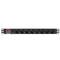 Steckdosenleiste für 19'' rack 8 fach mit schalter