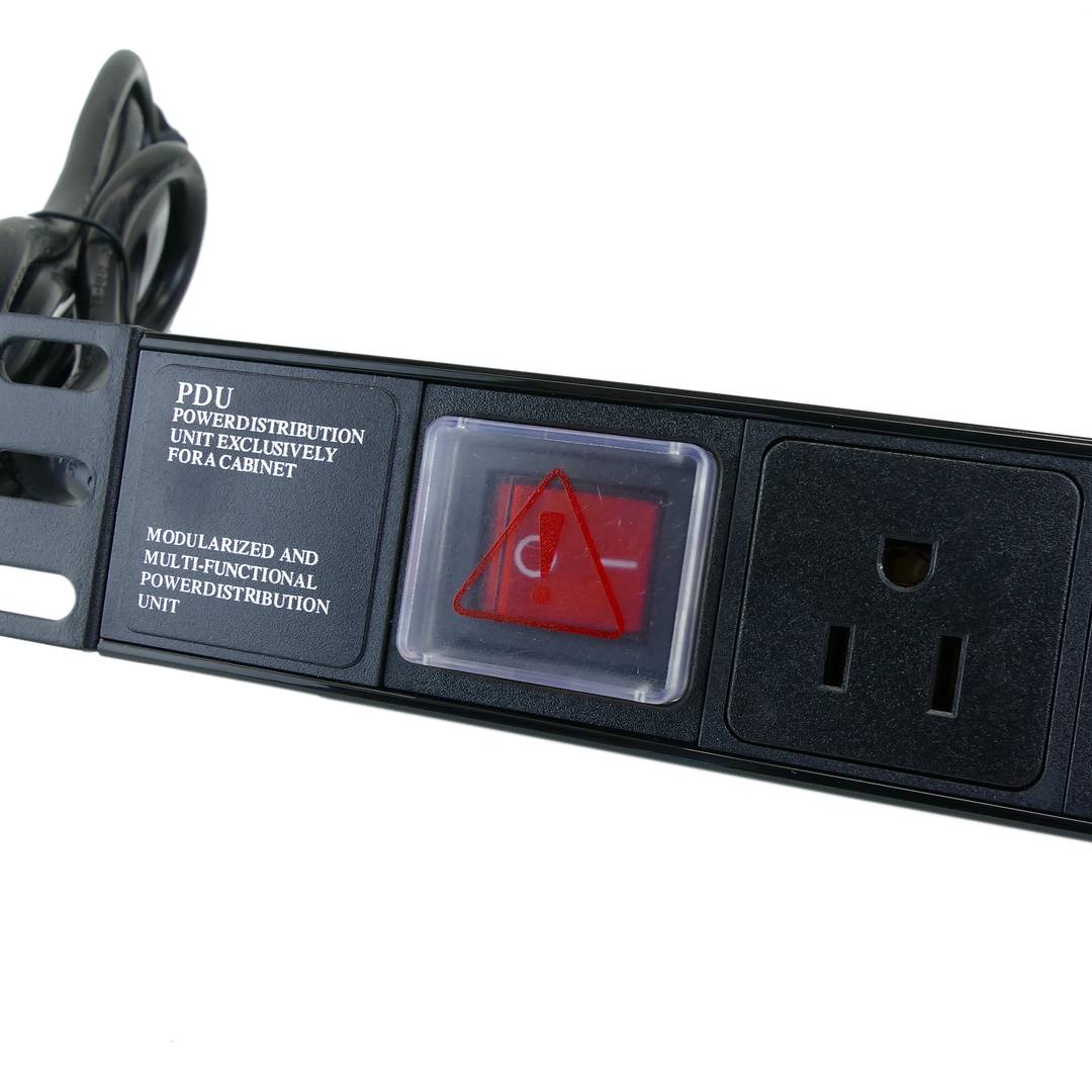 Régua de alimentação para armário de rack de 19