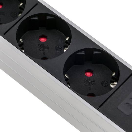 Multipresa ciabatta elettrica per armadi rack 19