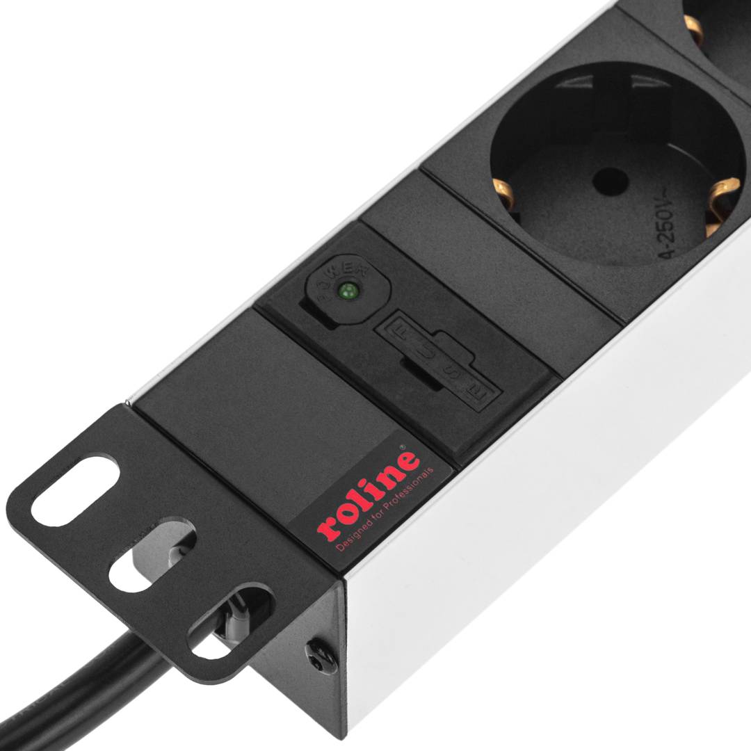 Régua de alimentação para armário de rack de 19