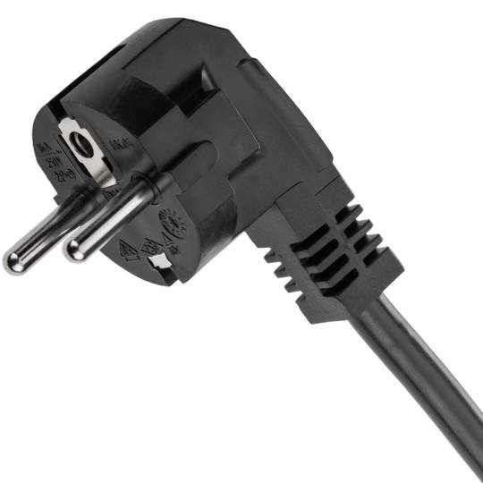 Adaptateur de type 2 sur prise normale (Schuko), 1 phase, 16A