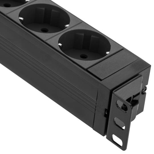 PVC-Steckdosenleiste für 19