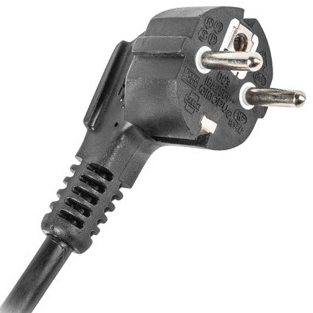 Lanberg PDU-PRO-07F-0200-BK filtro de linha 1U horizontal de alumínio preto