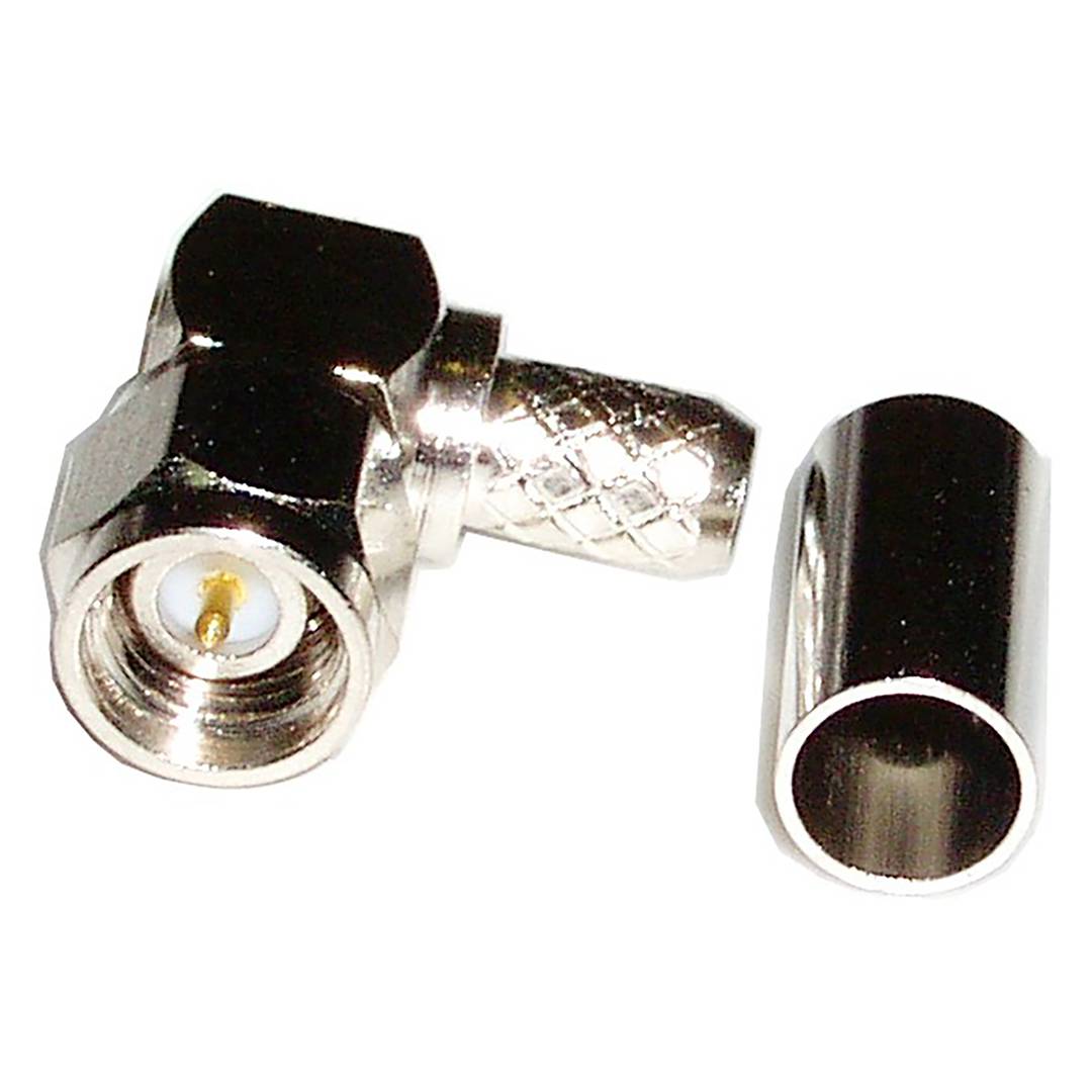 connecteur á sertir HDF-200 (SMA-Femelle Angle)