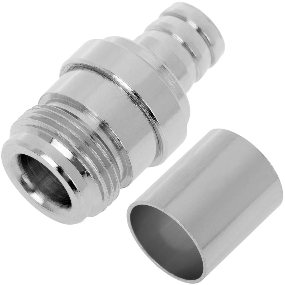 Conector Crimpable HDF-400 (N-Hembra Aéreo)