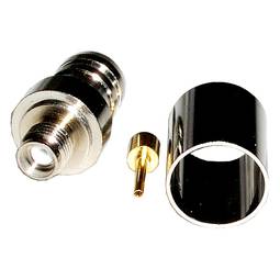 Conector Crimpable HDF-400 (SMA-Fêmea Air)