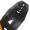 Crimping tool for insulated electrical cable ends connector terminals