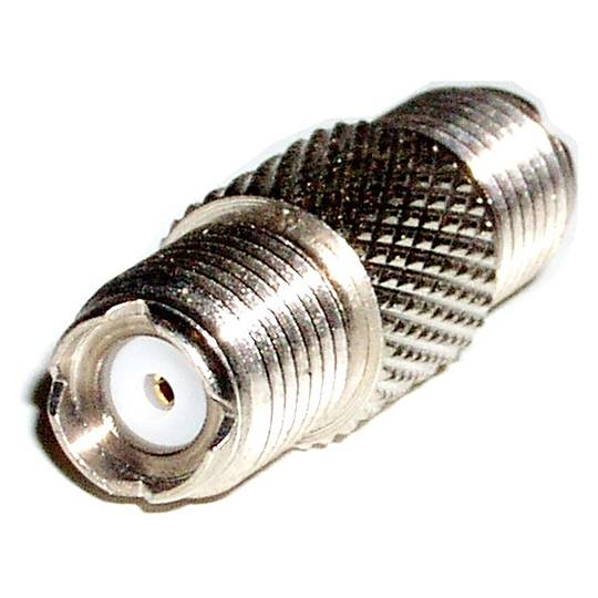 Mini-UHF-vrouw / Mini-UHF-vrouw adapter