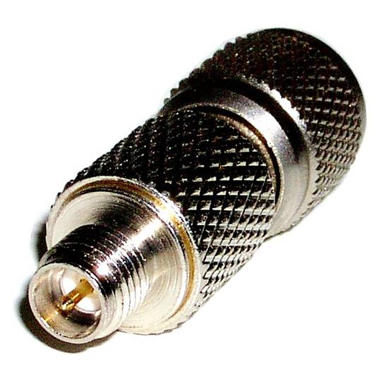 Adaptador Mini-UHF-Mascle/rSMA-Femella