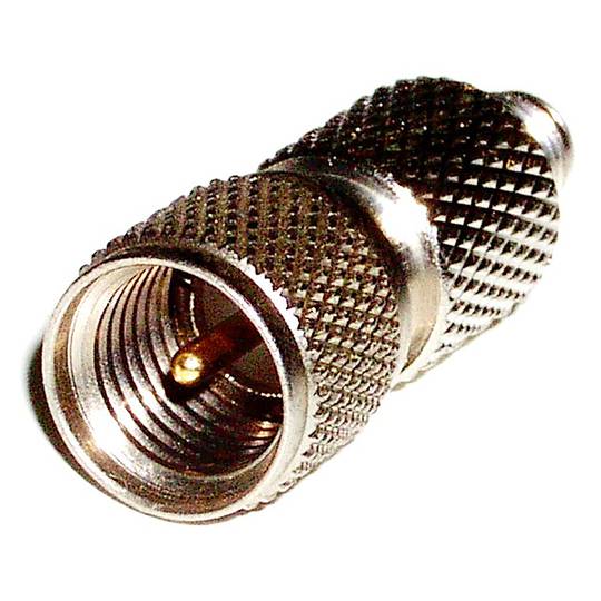 Adapter Mini-UHF-Male/SMA-Female