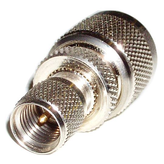 Adaptador Mini-UHF-Masculino/N-Macho