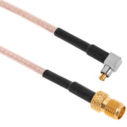 RG-316 Cable 20cm (Lucent MC-Card maschio/SMA-femmina)
